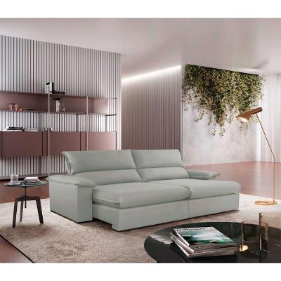 Sofá Filadélfia Veludo 02 Módulos 90cm B25cm Meu Sofá Online B026 Veludo Prata