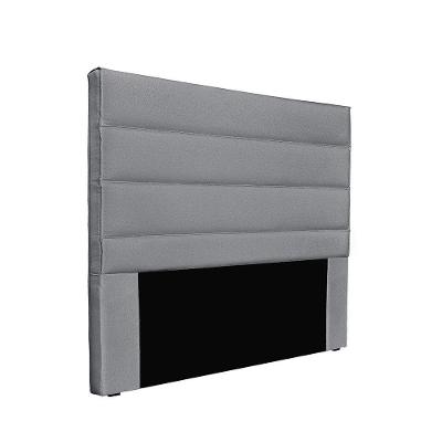 Cabeceira Cama Box Casal 140 Cm Arles Linho Cinza S04 - D'rossi