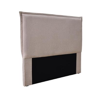 Cabeceira Cama Box Solteiro 90 Cm Garden Linho S04 Cor Areia