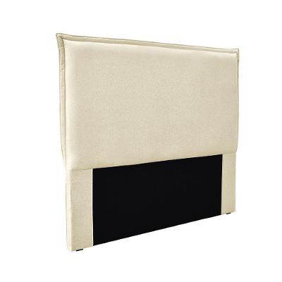 Cabeceira Cama Box Solteiro 90 Cm Garden Linho S04 Cor Perola