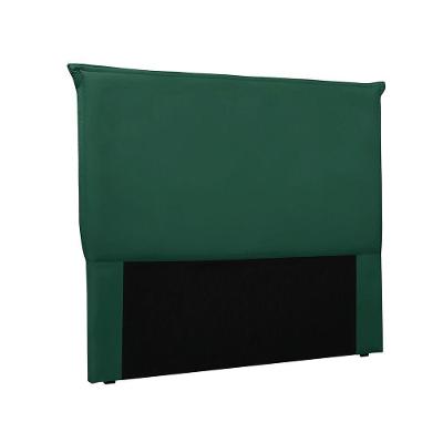 Cabeceira Cama Box Solteiro 90 Cm Garden Veludo S04 Cor Verde