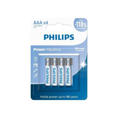 Pilhas Alcalinas Aaa Blister Com 4 Unidades Lr03P4B/59