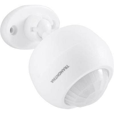 Sensor De Presença 360° Articulado De Parede E Teto Tramontina Bivolt Com Fotocélula Branco