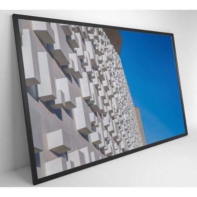 Quadro Teatro Nacional De Brasília Medidas 60x90 Cm Impressão Tecido Canvas