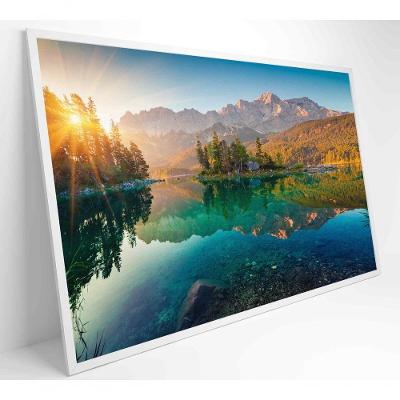 Quadro Sunrise Nos Alpes Alemães Medidas 60x40 Cm Tipo De Impressão Adesivo Fotográfico
