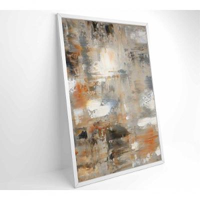 Quadro Arte Pintura Neutra Medidas 80x120 Cm Tipo De Impressão Tecido Canvas