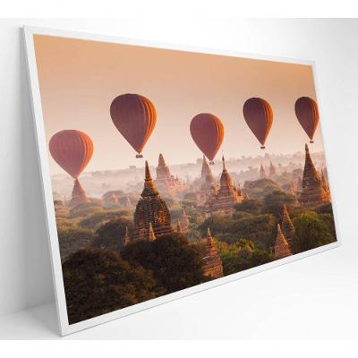Quadro Balões Sobre Bagan Mianmar Medidas 80x120 Cm Impressão Adesivo Fotográfico