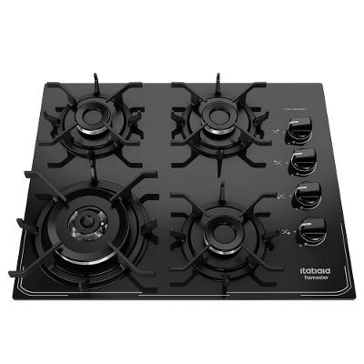 Cooktop Itamaster 4 Bocas Preto Bivolt