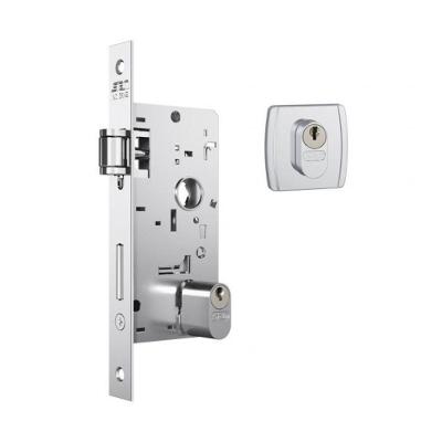 Fechadura Pivotante 803 Roseta Quadrada Inox - Stam
