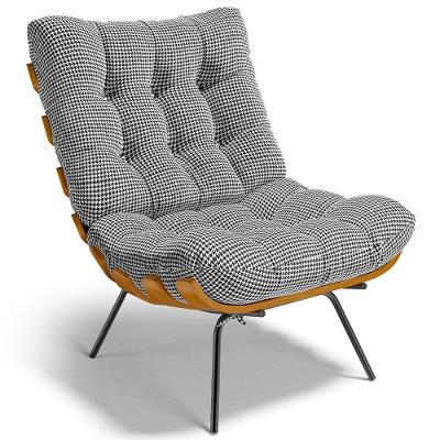 Poltrona Decorativa Costela L02 Pied Poule - Lyam Decor