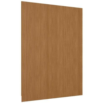 Painel Ripado De Madeira Para Sala Quarto 219x250cm Slats L05 Nature - Lyam Decor