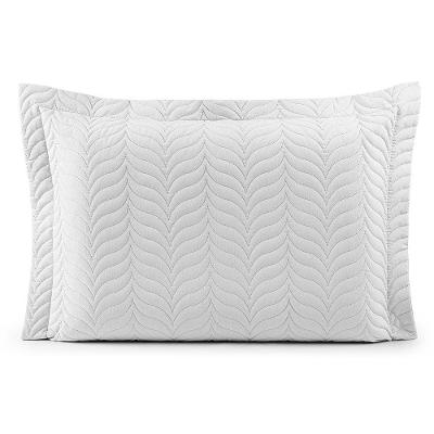 Porta Travesseiro Avulso 70cm X 50cm Com Debrum 1 Peça Paris Matelado 100% Algodão Percal 150 Fios Cor:branco