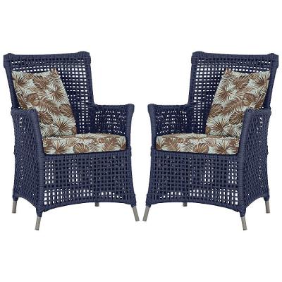 Poltronas Igapó Alumínio Pintura Fendi Corda Náutica E6 Azul