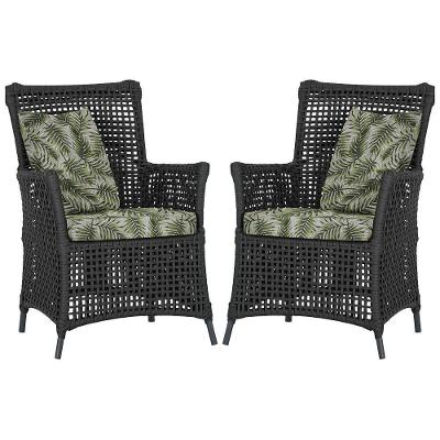 Poltronas Igapó Alumínio Pintura Preta Corda Náutica E5 Preto