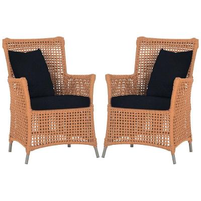 Poltronas Igapó Alumínio Pintura Fendi Corda Náutica E12 Terra Cota