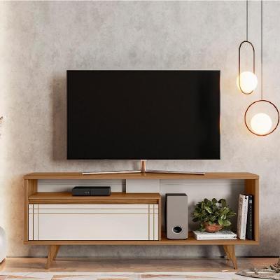 Rack Bancada Para Tv Até 60 Polegadas Nt 1285 Freijó / Off White Notável Freijo Off White