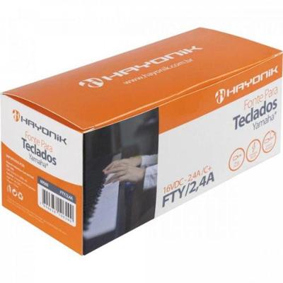 Fonte Chaveada Para Teclados Yamaha 16vdc 2,4a Fty/2,4a Hayonik