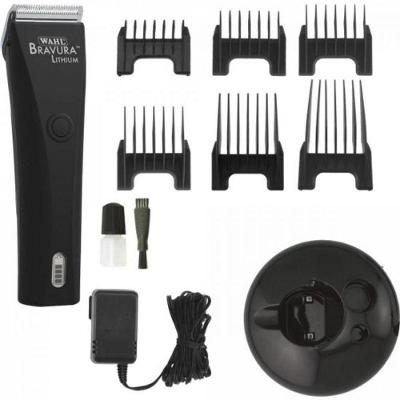 Máquina De Tosa Animal Wahl Bravura Diamond Profissional Preta