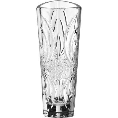 Vaso Decorativo Enfeite Casa Triangular Home&co Eco Crystal 17x6x6cm Transparente