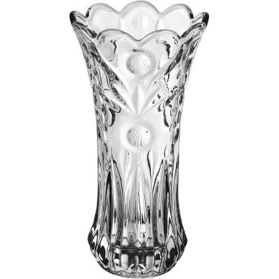 Vaso Decorativo Enfeite Casa Floreiro Home&co Vidro 20x10x10cm Transparente
