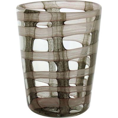 Vaso Decorativo Enfeite Casa Vidro 15x13x13cm Verde