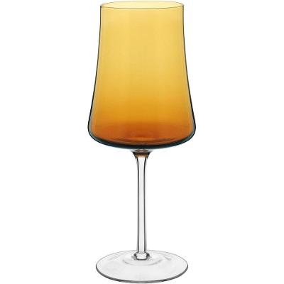 Jogo 2 Taças água Vinho Home&co Latour Vidro 560ml 24x10x10cm âmbar