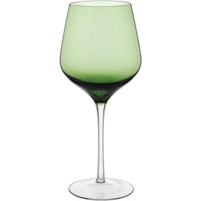 Jogo 2 Taças água Vinho Home&co Ballet Vidro 540ml 23x10x10cm Verde