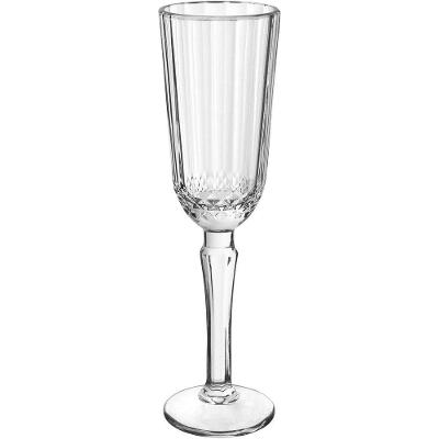 Jogo 6 Taças Champanhe Home&co Eco Crystal 200ml 20x5x5cm Transparente