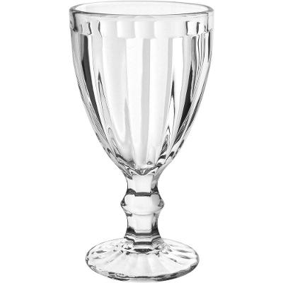 Jogo 6 Taças água Vinho Home&co Eco Crystal 260ml 16x8x8cm Transparente