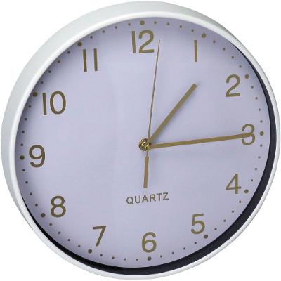 Relógio Parede Home&co Plástico 30x30x4cm Branco