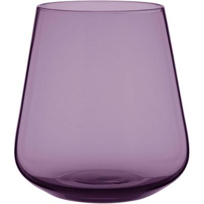 Jogo 2 Copos Home&co Comodore Vidro 400ml 10x9x9cm Violeta