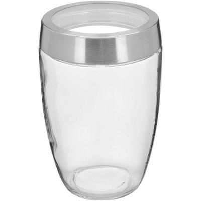 Pote Porta Mantimentos Home&co Vidro 1,2l 18x12x12cm