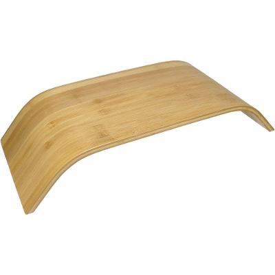Bandeja Home Office Home&co Retangular Bambu 10x54x24cm Natural Café Da Manhã