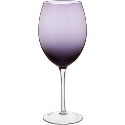 Jg 2pç Taça água Home&co Opus Vidro 590ml 23x9x9cm Violeta