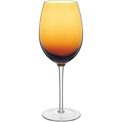Jg 2pç Taça Vinho Home&co Opus Vidro 480ml 22x8x8cm âmbar