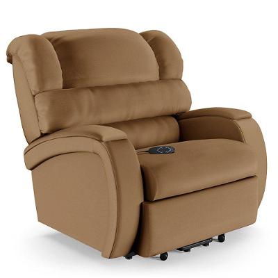 Poltrona Do Papai Reclinável Kalie Elevação Lift Elétrico Fh9 Pu Caramelo - Mpozenato