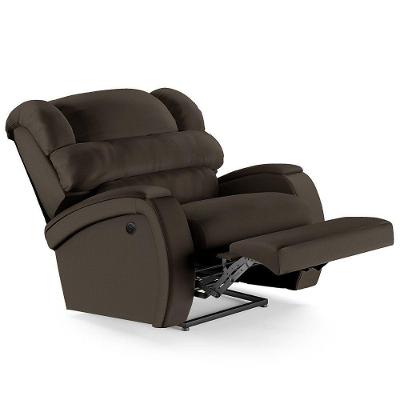 Poltrona Do Papai Reclinável Kalie Power Elétrica Usb Fh9 Pu Marrom - Mpozenato