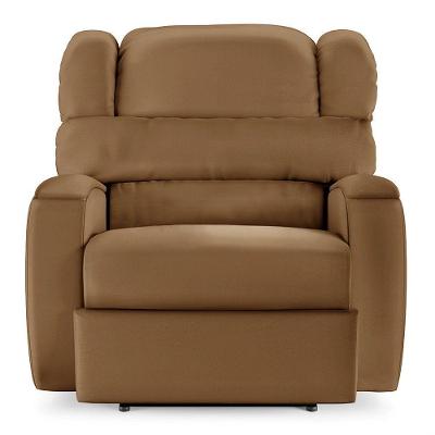 Poltrona Do Papai Reclinável Kalie Power Touch Massagem Fh9 Pu Caramelo Brilho - Mpozenato
