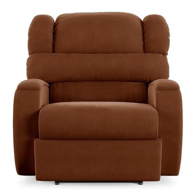Poltrona Do Papai Reclinável Kalie Power Touch Massagem Fh9 Veludo Terracota - Mpozenato