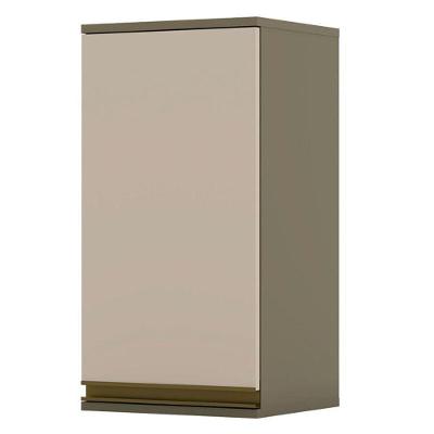 Armário Aéreo Connect 1 Porta 35 Cm Duna Cristal - Henn