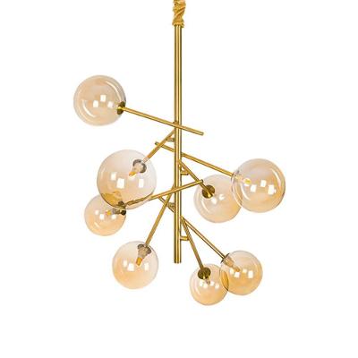 Lustre Pendente Nordecor Jabuticaba 2073 Bronze G9 Bivolt