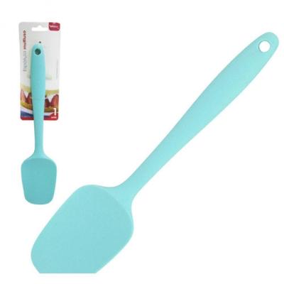 Espatula Raspadora Pão Duro Silicone Verde Ciano 27,5cm Well