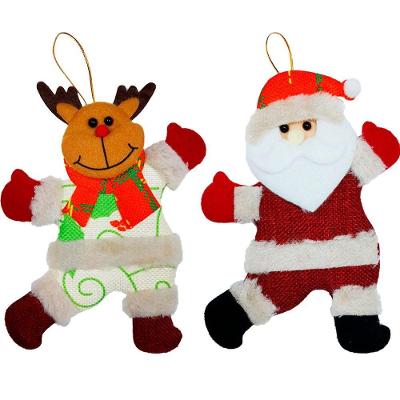 Kit 8 Enfeites árvore De Natal Papai Noel E Rena Natalino