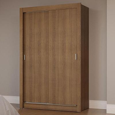 Guarda-roupa Solteiro 2 Portas Correr Rustic Madesa