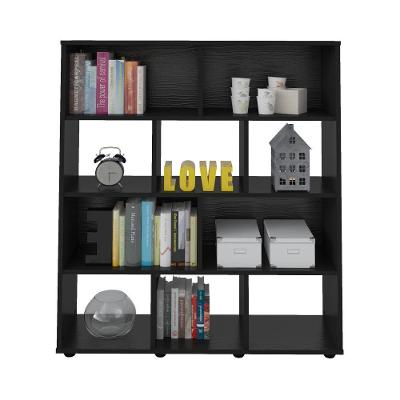 Estante Book Branco Artely Preto