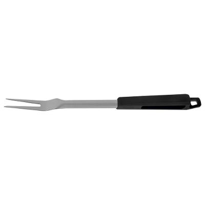 Garfo Trinchante Tramontina Churrasco Black Com Lâmina Em Aço Inox E Cabo De Polipropileno Preto