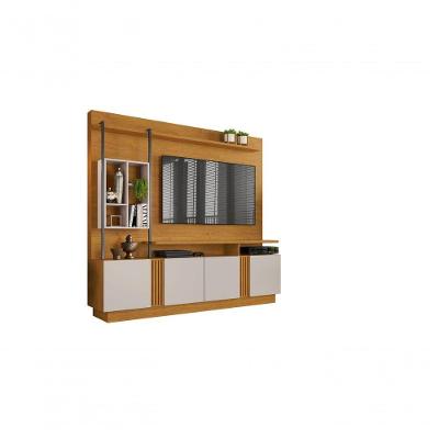Painel Home Para Tv Até 65'' 4 Portas 6 Nichos 2 Prateleiras Fortuna Jcm Movelaria