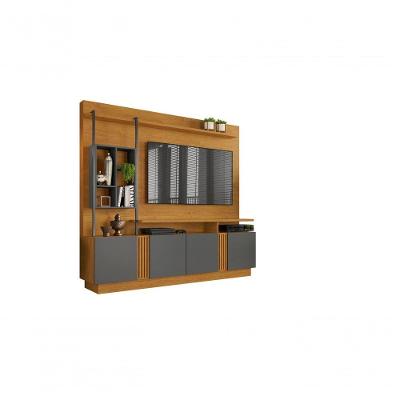 Painel Home Para Tv Até 65'' 4 Portas 6 Nichos 2 Prateleiras Fortuna Jcm Movelaria