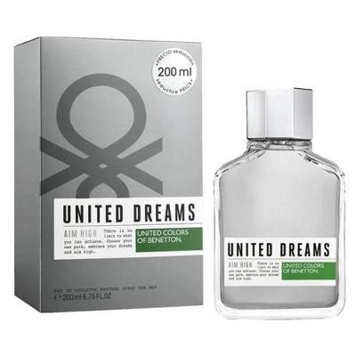 Perfume Benetton United Dreams Aim High - Eau De Toilette - Masculino - 200 Ml Volume Da Unidade 200 Ml