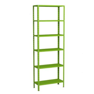 Estante Aço 6 Prateleiras Livros Cozinha Quarto Eaf013 Verde.